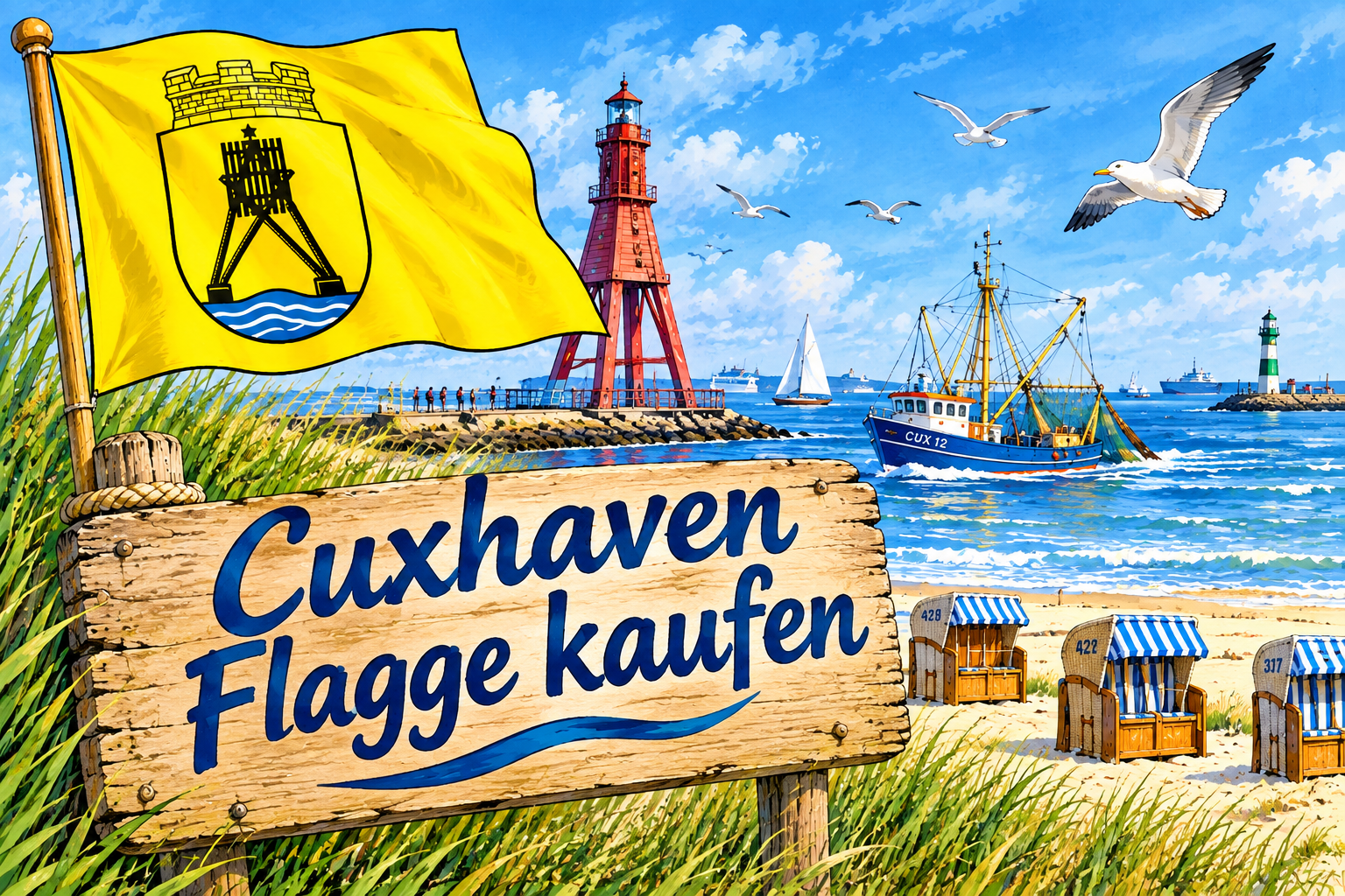 Cuxhaven Flagge kaufen